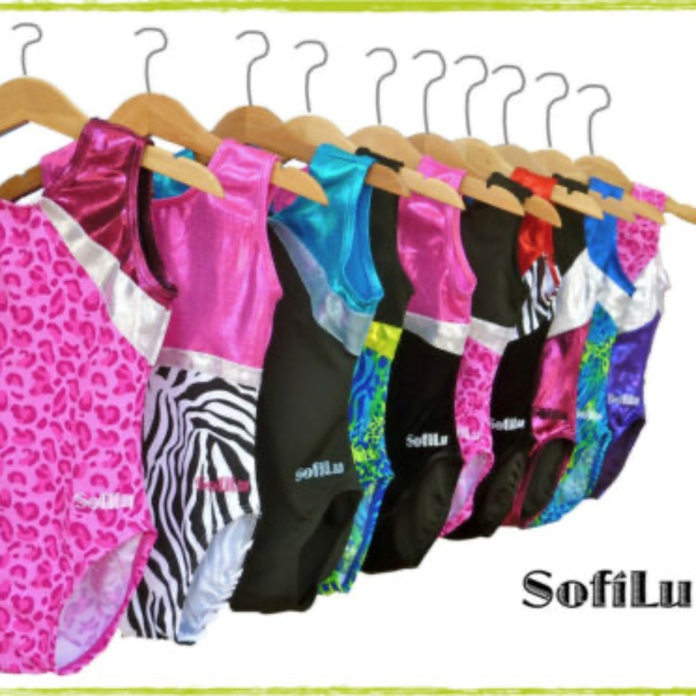 NEW!! Smart Stretch Girl Gymnastics Leotard - Pike - Picture 5 of 5